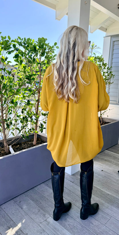 AUGUSTINE - Betty Basics - Yellow Kimono