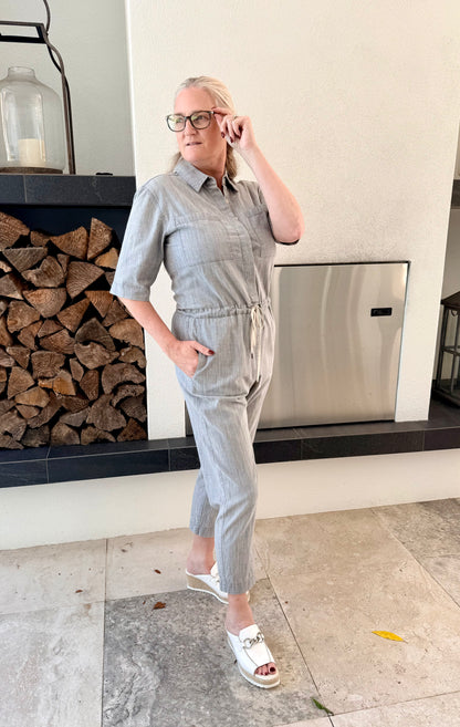 JULIETTE HOGAN Grey Jumpsuit