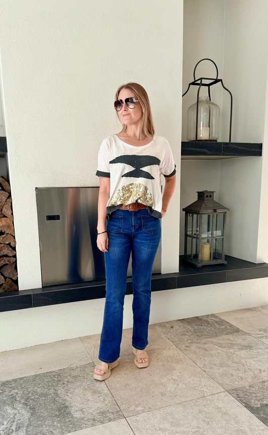 SASS & BIDE T-Shirt (Size S-M)