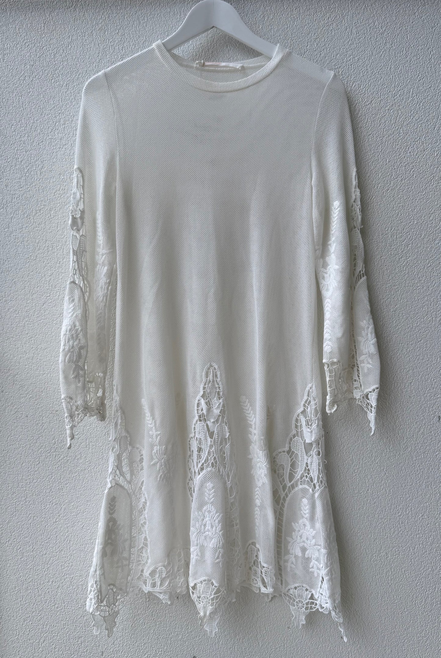 TRELISE COOPER Sheer Knee Length Dress