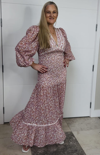 SIGNIFICANT OTHER Long Floral Dress