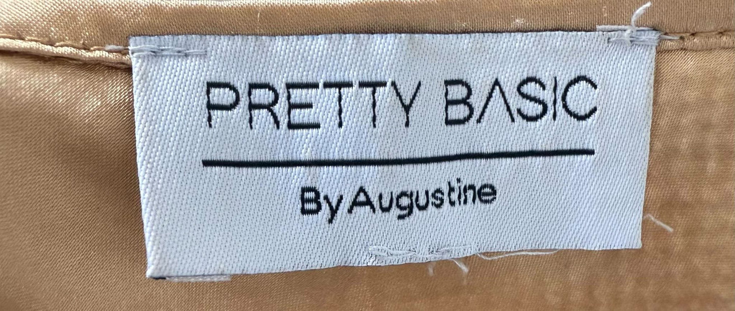 AUGUSTINE Gold Sequin Tank Top