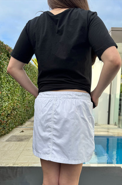 HARLOW White Mini Skirt