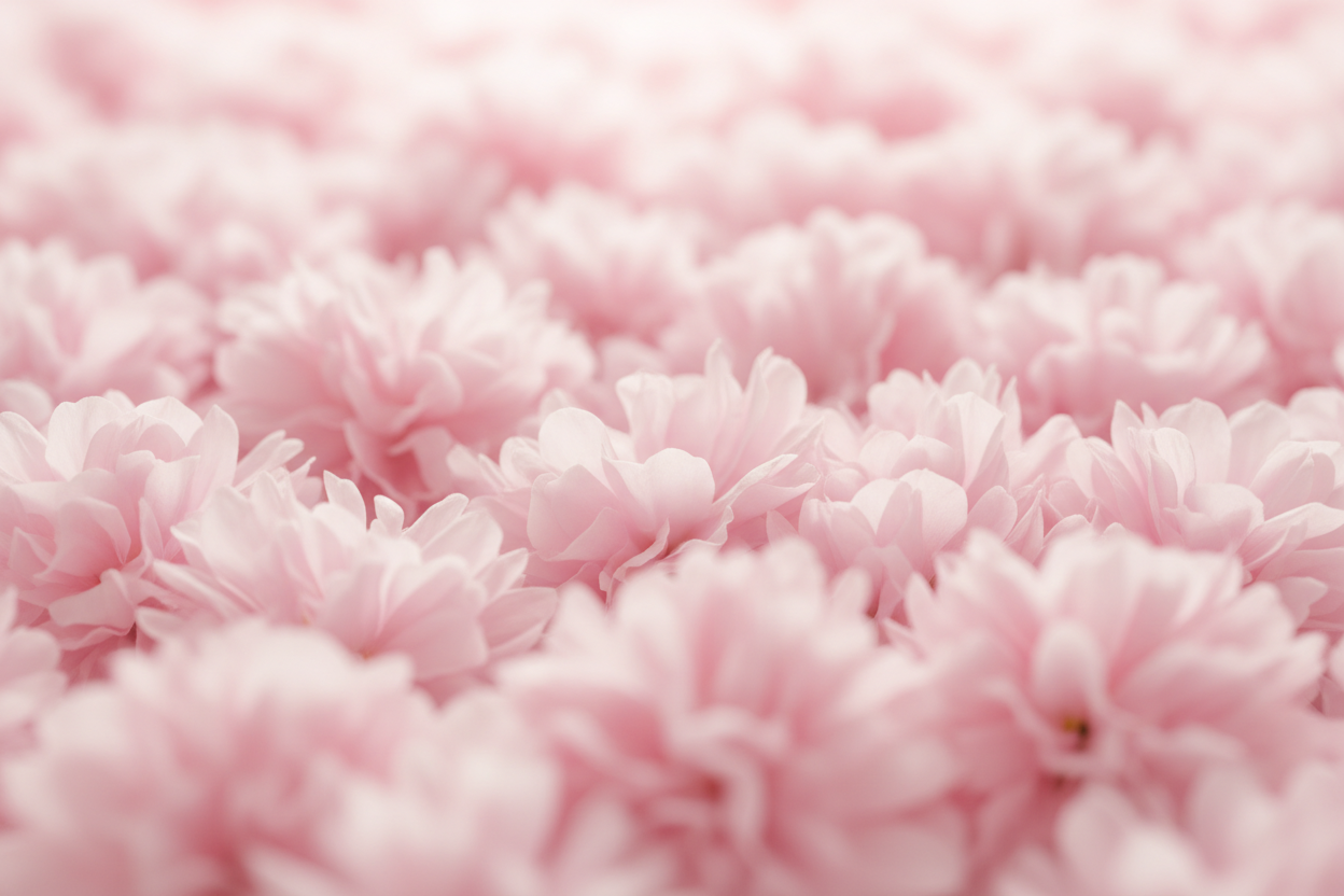 soft pink flowers background 